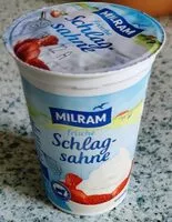 Mängden socker i Frische Schlagsahne