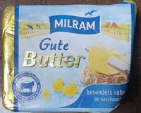 Mängden socker i Gute Butter