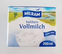 Mängden socker i Haltbare Vollmilch 3,5% Fett