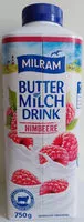 Mängden socker i Buttermilchdrink Himbeere