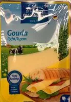 Mängden socker i Gouda light/ligero