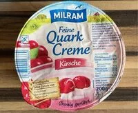 Mängden socker i Feine Quark Creme Kirsche