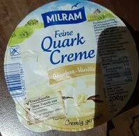 Mängden socker i Feine Quark Creme Bourbon-Vanille