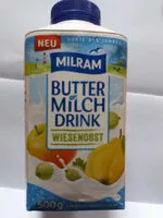 Mängden socker i Buttermilchdrink