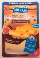 Mängden socker i Burlander herzhaft-würzig