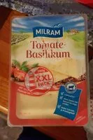 Mängden socker i Schnittkäse Tomate-Basilikum