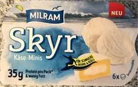 Mängden socker i Skyr Käse-Minis