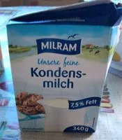 Mängden socker i Milram Kondensmilch
