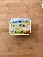 Mängden socker i Buttermilchquark