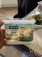 Mängden socker i Sour Cream