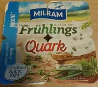 Mängden socker i Frühlings Quark