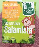 Mängden socker i Bio Geflügel Salamista