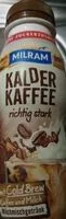 Mängden socker i Kalder Kaffee richtig stark