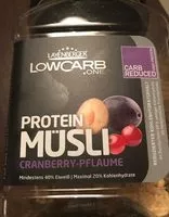 Mängden socker i Protein Musli