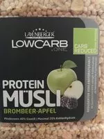 Mängden socker i Protein Müsli, Brombeere apfel (565 G)