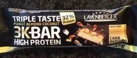Mängden socker i Triple Taste Peanut Almond Coconut 3K-Bar High Protein