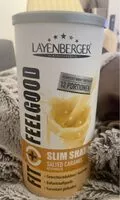 Mängden socker i Layenberger slim shake