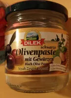 Mängden socker i Schwarze Olivenpaste mit Gewürzen