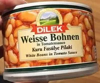 Mängden socker i Bohnen - Weisse Bohnen in Tomatensauce