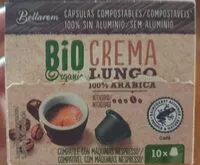 Mängden socker i Crema Lungo 100% Arábica