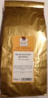 Mängden socker i Kaffee Kenia Hochland gemahlen, 100% Kenia Arabica