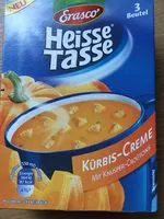 Mängden socker i Heiße Tasse Kürbis-Creme