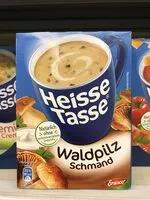 Mängden socker i Heisse Tasse, Waldpilz Schmand Cremesuppe
