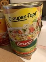 Mängden socker i Graupen-Topf