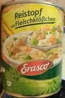 Mängden socker i Suppe Reistopf mit Fleischklößchen