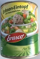 Mängden socker i Erbsen-Eintopf mit Fleischbällchen