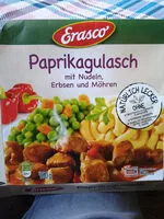 Mängden socker i Paprikagulasch mit Nudeln, Erbsen und Möhren