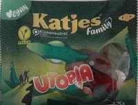 Mängden socker i Katjes Utopia