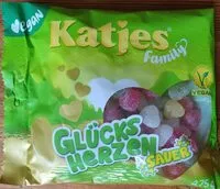 Mängden socker i Glücks Herzen