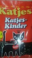 Mängden socker i katjes kinder