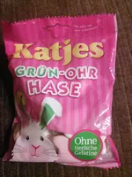 Mängden socker i Katjes Grün-Ohr Hase