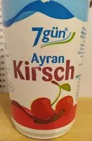 Mängden socker i Kirsch ayran