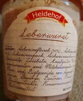 Mängden socker i Leberwurst