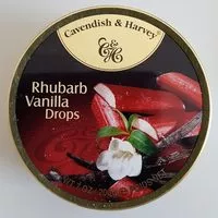 Mängden socker i Rhubarb vanilla drops