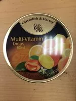 Mängden socker i Multi-vitamin drops filled