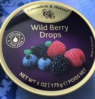 Mängden socker i Wild berry drops