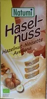Mängden socker i Haselnuss