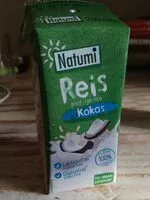 Mängden socker i Reis  kokos