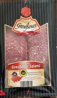 Mängden socker i Greußener Salami