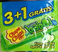 Mängden socker i Big Babol GreenApple Flavour
