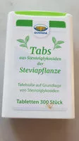 Mängden socker i Tabs