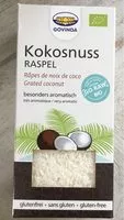 Mängden socker i Noix de coco râpé