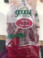 Mängden socker i Nudel rote beete