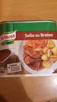 Mängden socker i Soße zu Braten