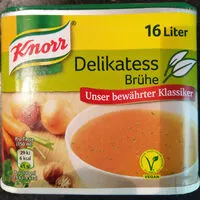 Mängden socker i Brühe - Delikatess Brühe