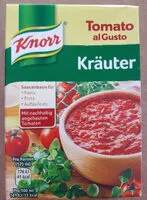 Mängden socker i Tomato al Gusto